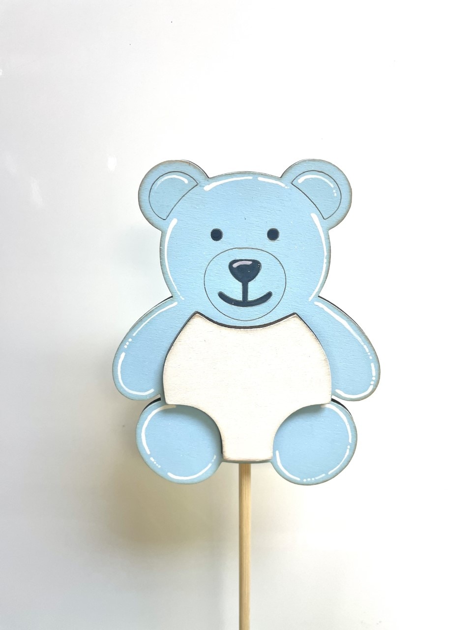 HANDMADE CUSTOMIZABLE BABY BEAR BLUE (ADD BABY NAME/STATS IN SPECIAL INSTRUCTIONS AT CHECKOUT)